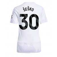 Manchester United Benjamin Sesko #30 Replika Bortatröja Dam 2025-26 Kortärmad